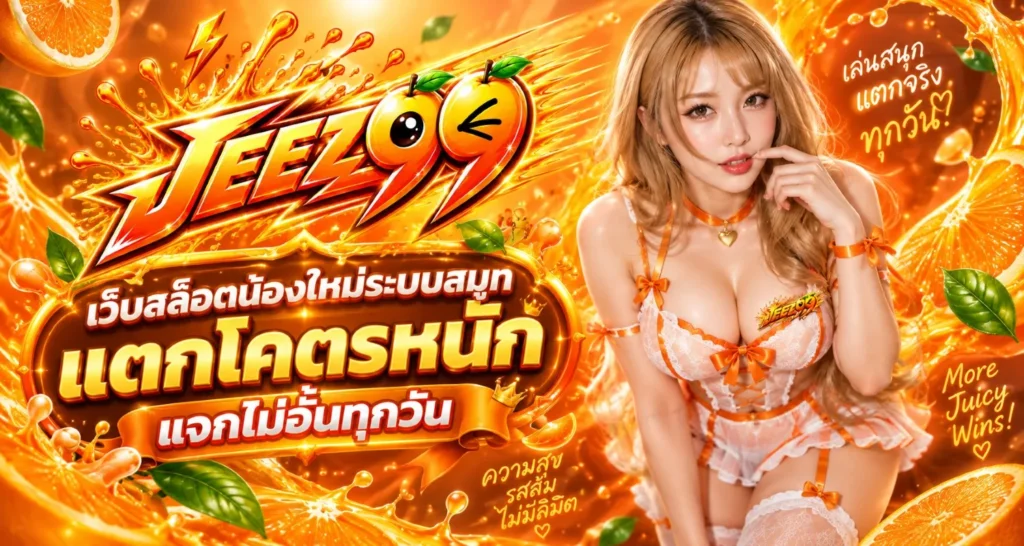 JEEZ99 เว็บสล็อตน้องใหม่ระบบสมูท